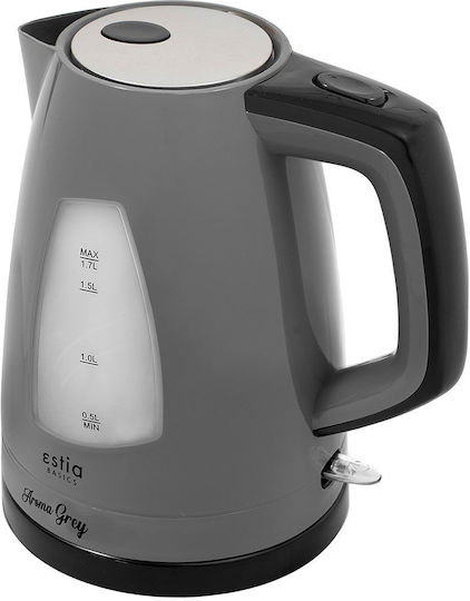 Estia Aroma Електрическа Кана 1.7л 2200W Сива