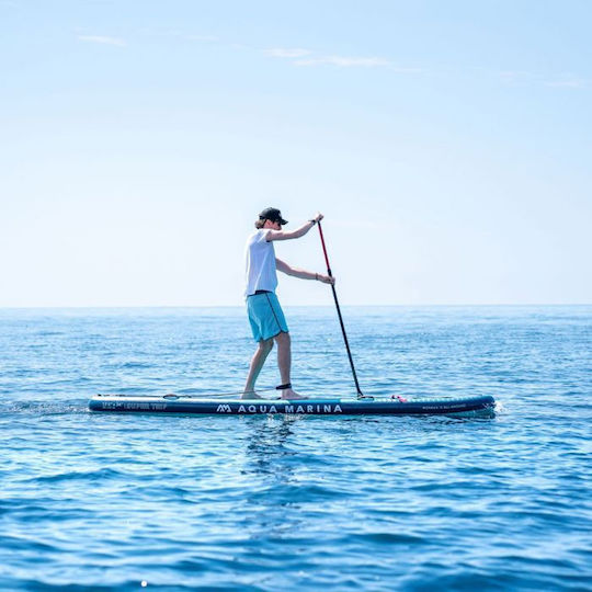 Aqua Marina Super Trip Inflatable SUP Board with Length 3.81m Green