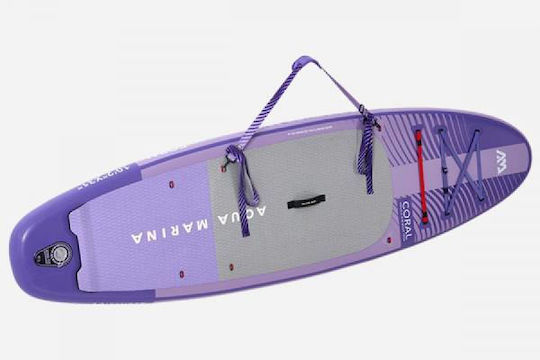 Aqua Marina Coral Aufblasbar SUP Board mit Länge 3.1m Lila
