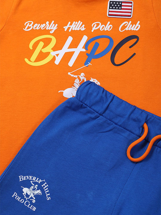 Polo beverly hills Σετ Καλοκαιρινό 2τμχ Orange