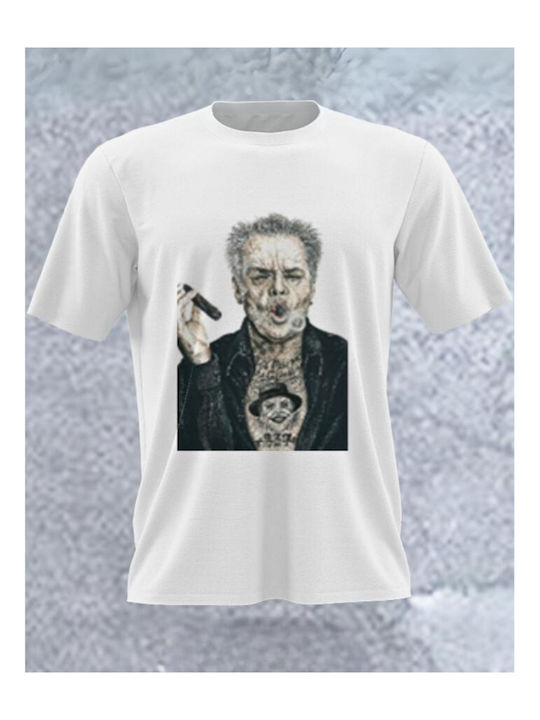 Αντρική Μπλούζα Jack Nicholson Mc73-λευκό
