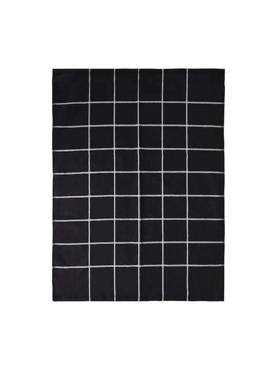 vidaXL Towel from 100% Cotton in Black Color 12pcs