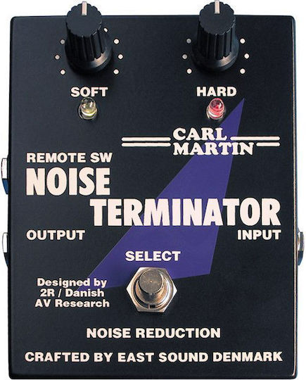 Carl Martin Noise Terminator Педал Ефект Шумна врата Електрическа китара