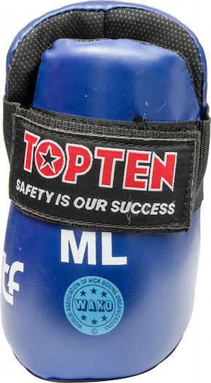 Top Ten Fight Schienbeinschoner Erwachsene Blau