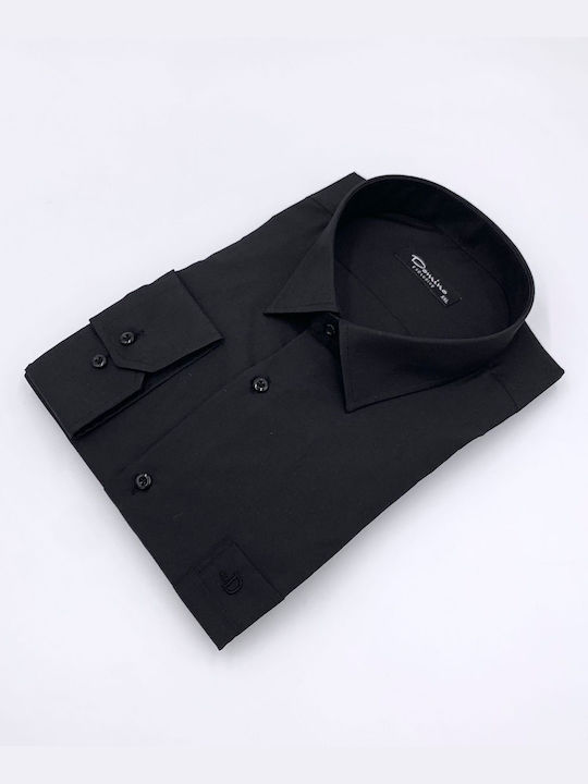 Poli Gianni Herrenhemd Black