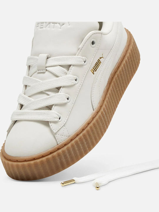 Fenty Creeper Phatty Sneakers Warm White-puma Gold-gum