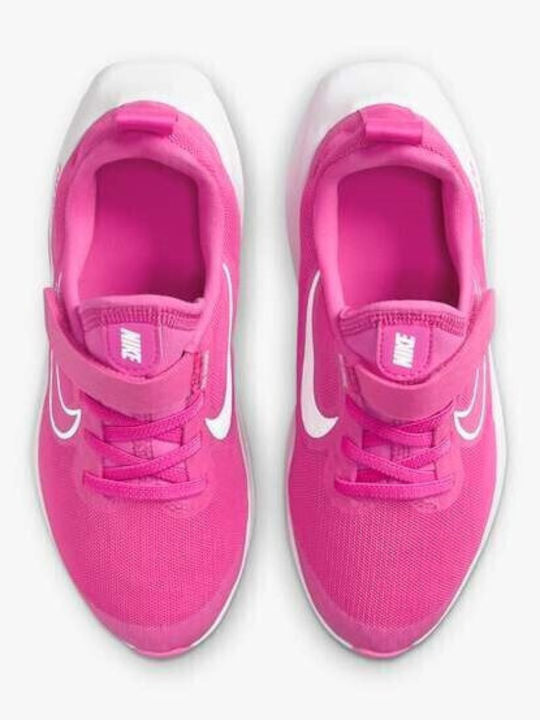 Air Zoom Arcadia 2 Kids Sports Shoes Running with Laces Pink