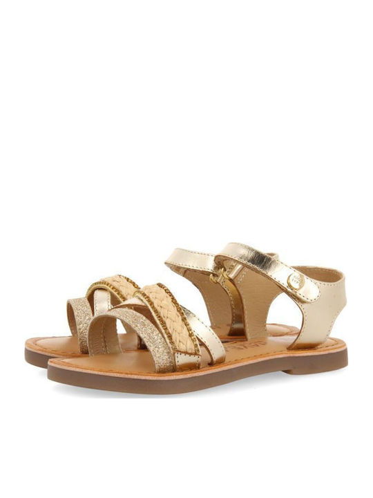 Kinder Sandalen Gold