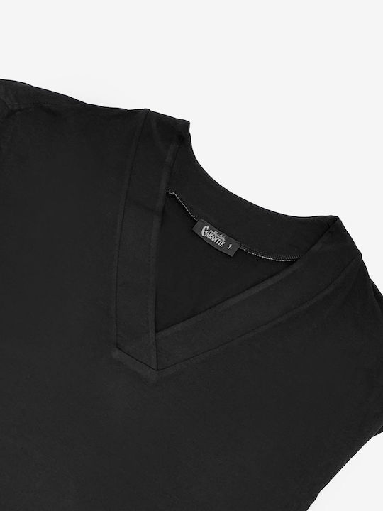 Garantie Damen Bluse Schwarz