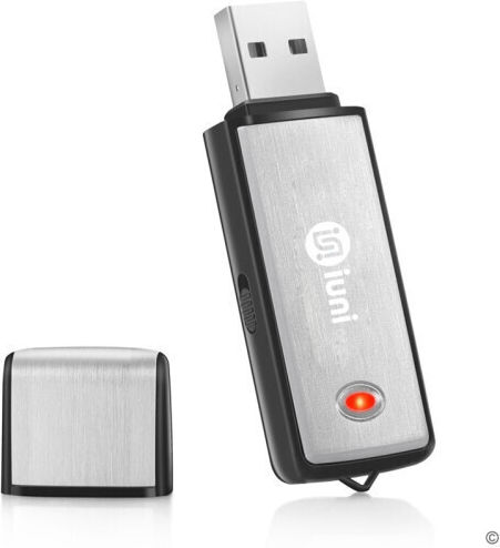 Stk100 Dispozitiv de Supraveghere Argintiu Cu Capacitate de 8GB