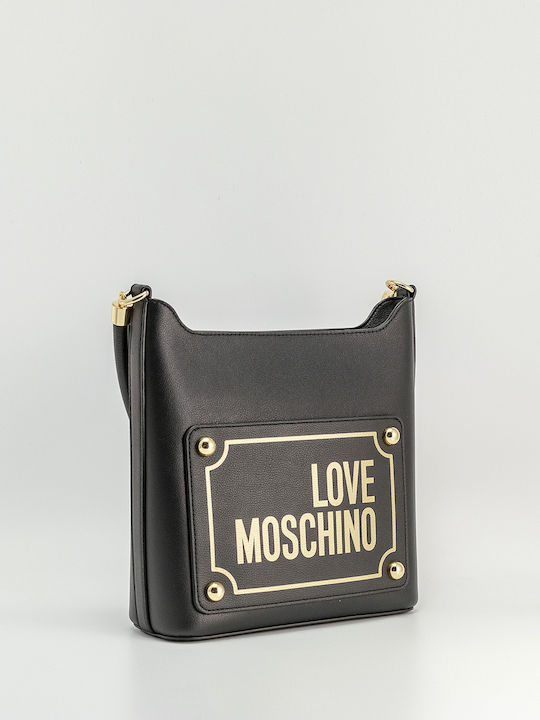 Moschino Damen Tasche Schulter Schwarz