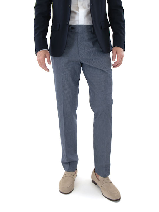 Antony Morato Men's Trousers in Slim Fit White- Blue