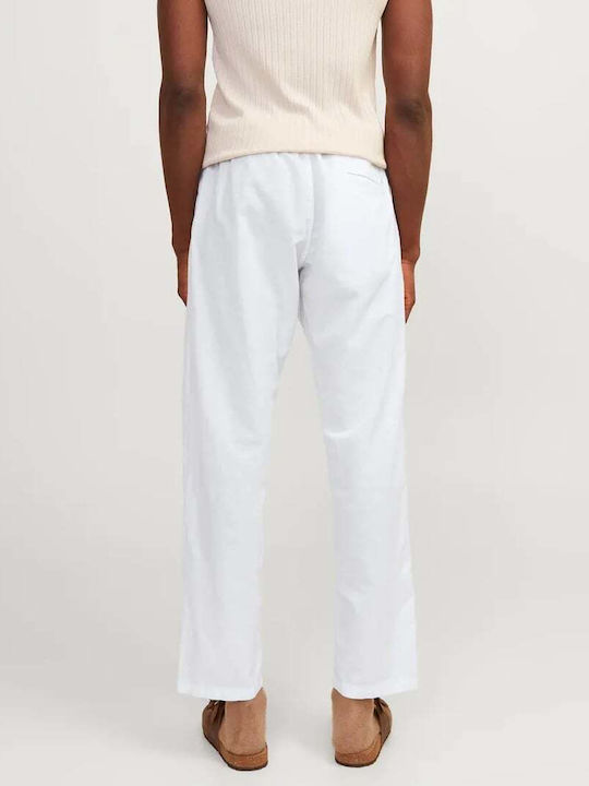 Jack & Jones Pantaloni pentru bărbați Bright White