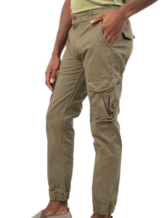 Rebase Men's Trousers Cargo Lt.khaki