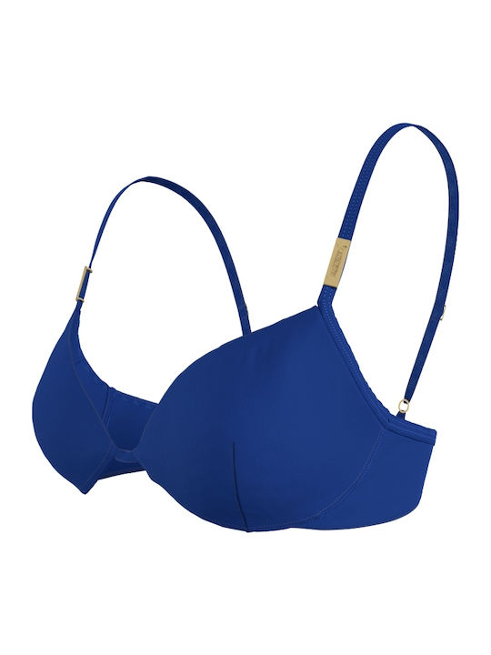 Bikini Σουτιέν με Ενίσχυση Μπλε