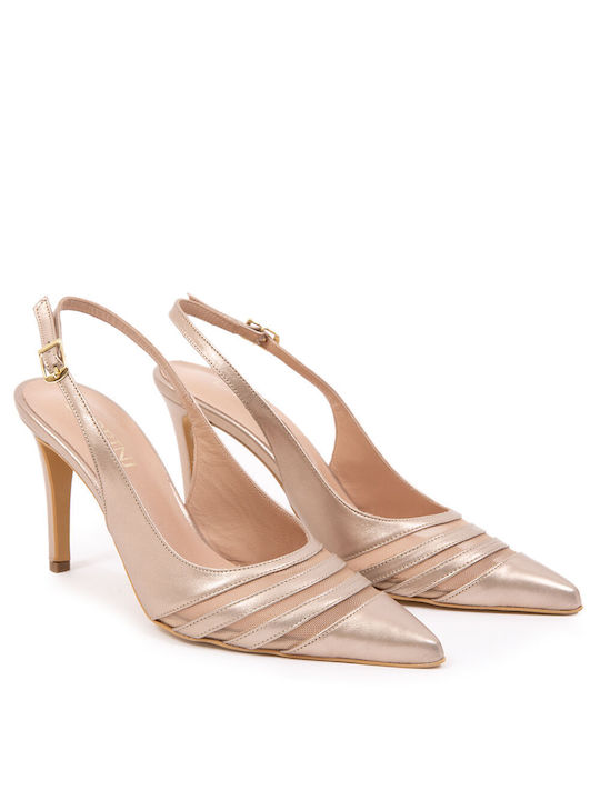 Labrini Pumps Goldene