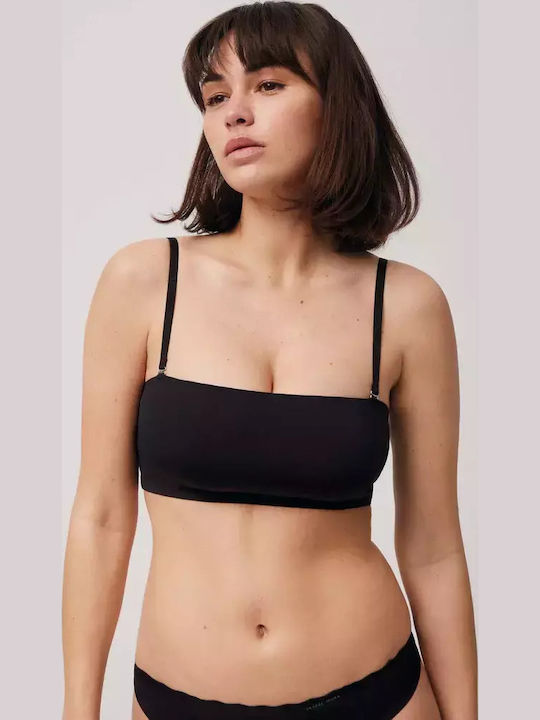 Ysabel Mora Bralette Sutien Negru
