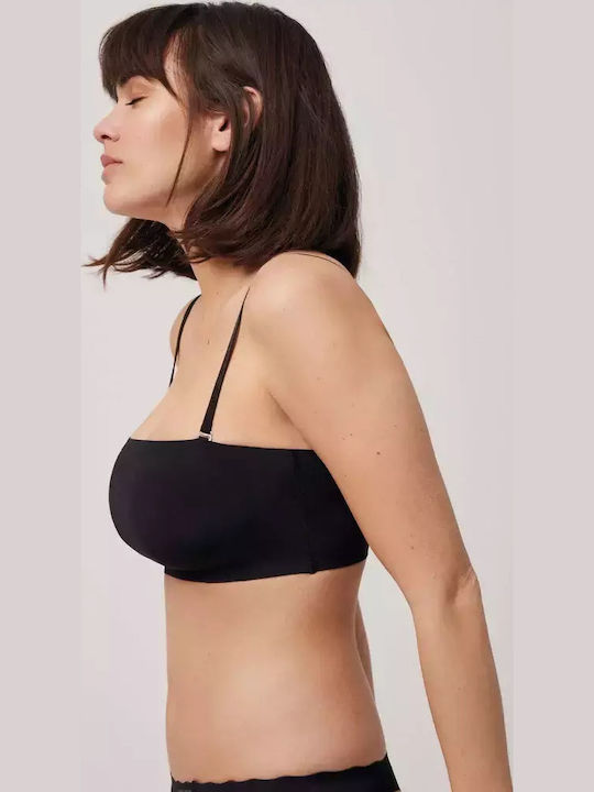 Ysabel Mora Bralette Σουτιέν Μαύρο