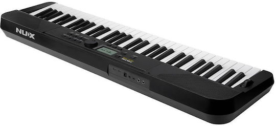 NUX Tastatur NEK-100 mit 61 Tasten Schwarz