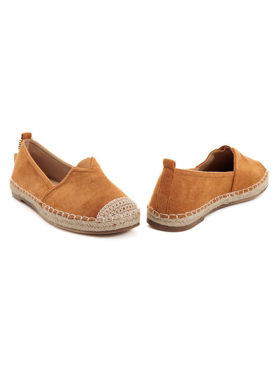 Pentavras Women's Fabric Espadrilles Tabac Brown