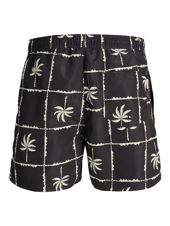 Men's Swimwear Shorts Black with Patterns