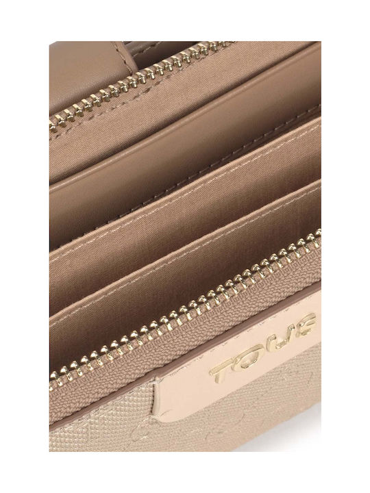 Tous Large Women's Wallet Beige