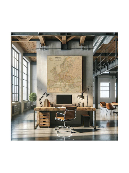 Established Gemälde auf Leinwand 130x130cm
