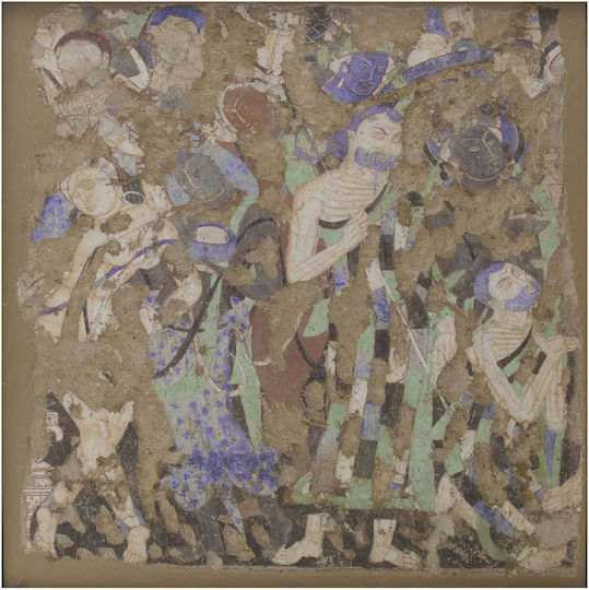 Two Assemblies, From Cave 224, Smithsonian American Art Museum, Gift Of John Gellatly Πίνακας σε Καμβά 80x80cm