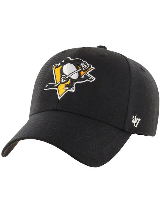 47 Brand Nhl Pittsburgh Ανδρικό Jockey Μαύρο