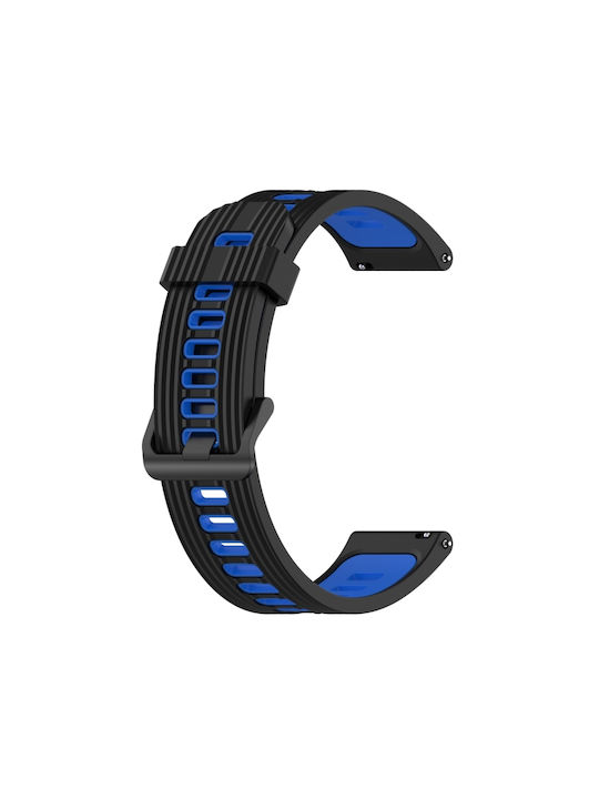 Λουράκι Σιλικόνης Μαύρο (Huawei Watch GT Runner)