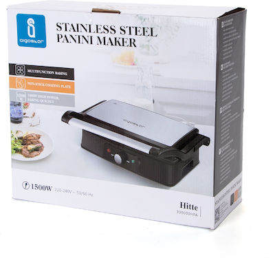 Aigostar Hitte 30HFA 500924 Sandwich Maker Grill 1500W Inox