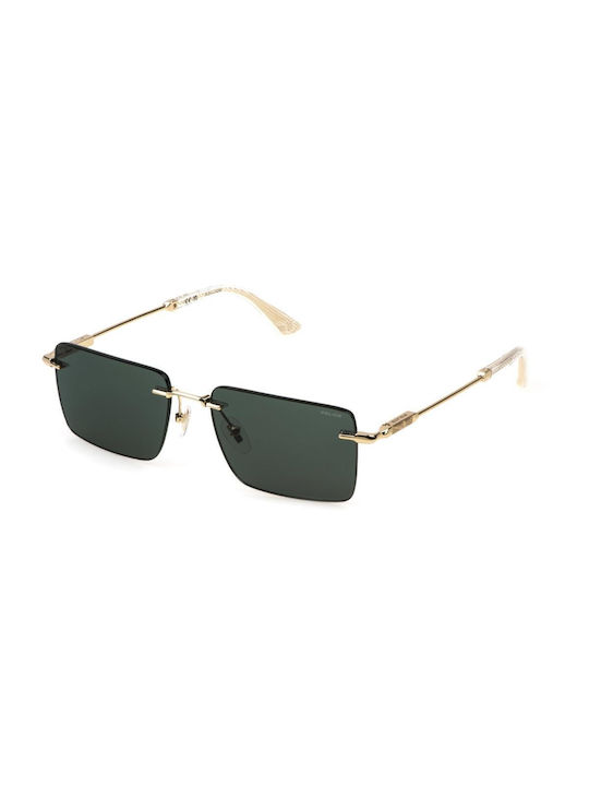 Police Sunglasses with Gold Plastic Frame PLP35 0300