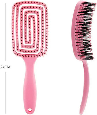 Flexible Hair Brush for Detangling