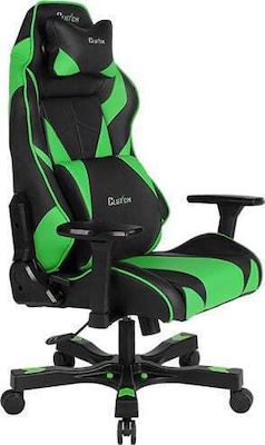 Clutch Chairz Bravo Series Artificial Leather Gaming Chair with Adjustable Arms Green