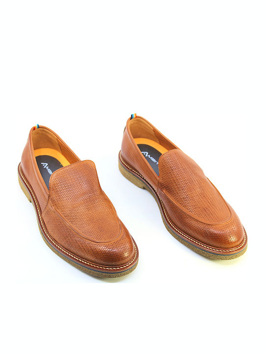 Mocasini barbati in Tabac maro Culori
