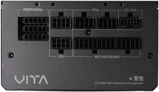 FSP/Fortron VITA-750GM 750W Black Computer Power Supply Full Modular 80 Plus Gold