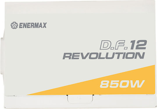 Enermax Revolution D.F. 12 850W Λευκό Τροφοδοτικό Υπολογιστή Full Wired 80 Plus Gold