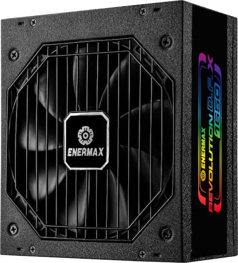 Enermax Revolution D.F. X 1650W Μαύρο Τροφοδοτικό Υπολογιστή Full Modular 80 Plus Gold