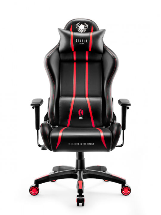 Diablo X-One 2.0 Normal Size Δερματίνης Black / Red