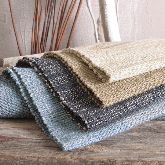 Rythmos Nisyros Teppich Rechteckig Baumwolle Dark Gray