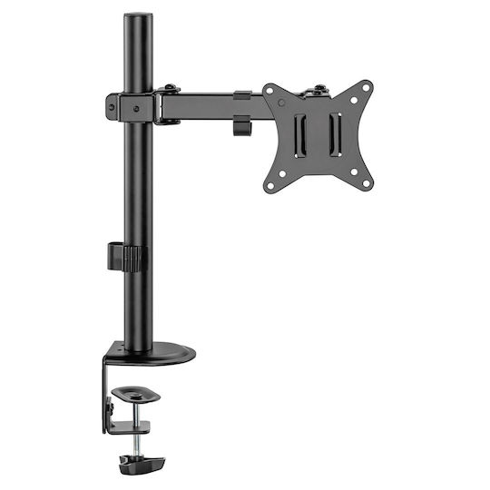 Maclean Energy Stand Desk Mounted Monitor up to 17" with Arm (MC-753N)