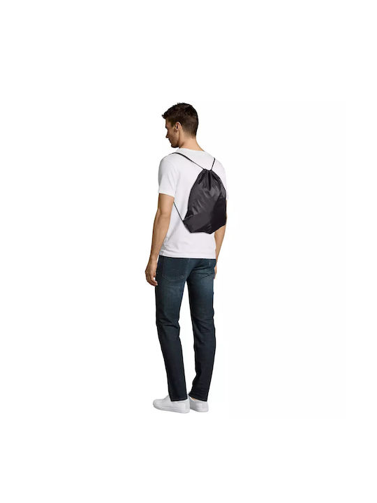 Sol's Urban Unisex Τσάντα Πλάτης Γυμναστηρίου Μαύρη