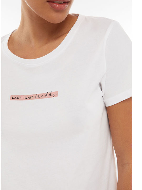Γυναικείο T-shirt Λευκό