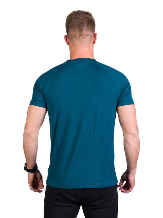 Northfinder Herren Sport T-Shirt Kurzarm Inkblue