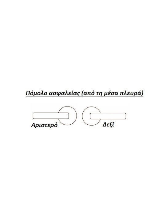 Σετ Πόμολα Θωρακισμένης Πόρτας Best Sd7 Νίκελ Μαύρο Ματ Μαύρο Ματ Απόσταση Κέντρων D Μήκος Λαβής L 230/400mm Best Κράμα Ψευδαργύρου