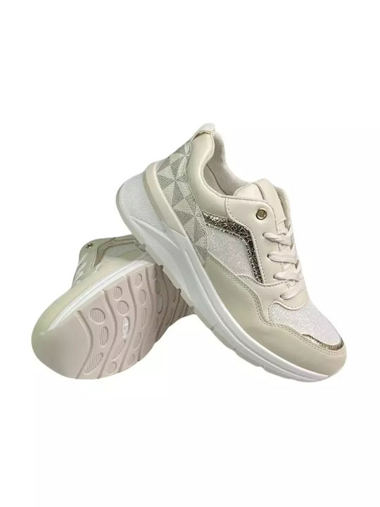 Γυναικεία Sneakers Μπεζ