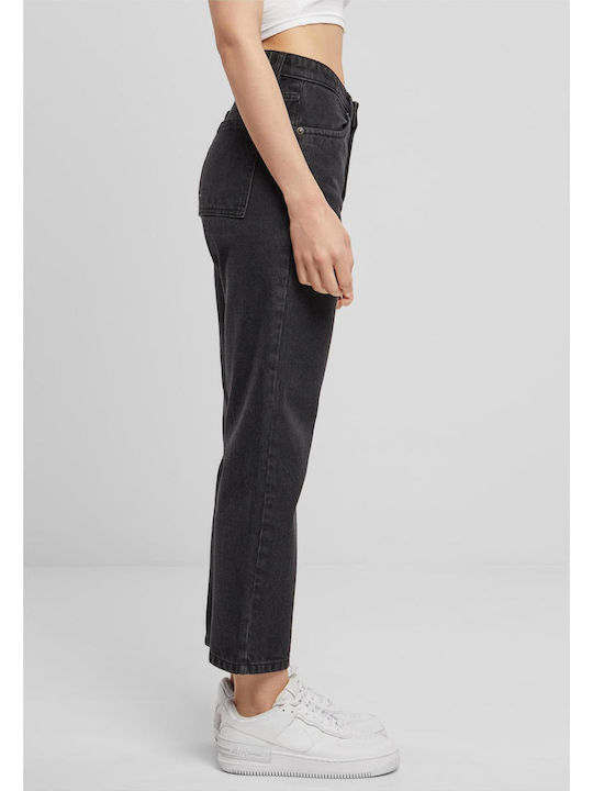 Damenjeans in Gerader Linie Black
