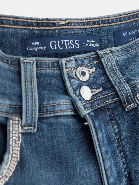 Guess Γυναικείο Υφασμάτινο Παντελόνι Stone Wash