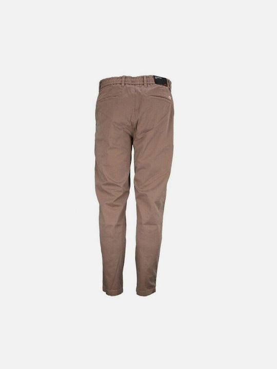 Hugo Boss Men's Trousers Chino in Tapered Line Brown