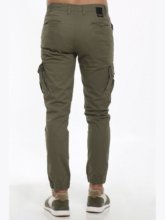 Trousers Cargo in Regular Fit Khaki